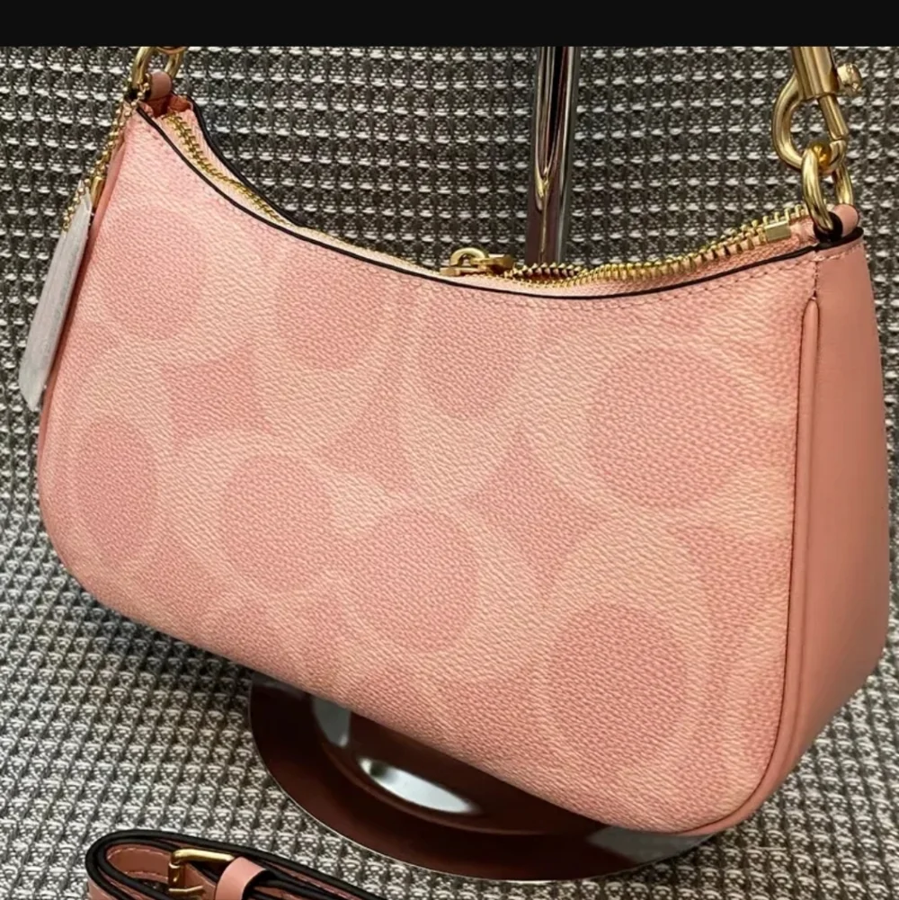 NWT!COACH TERI SHOULDER BAG IN SIGNATURE CANVAS(COACH CAL51 - Picture 4 of 8